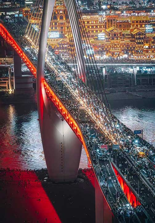 重庆夜景的一个推荐拍照机位