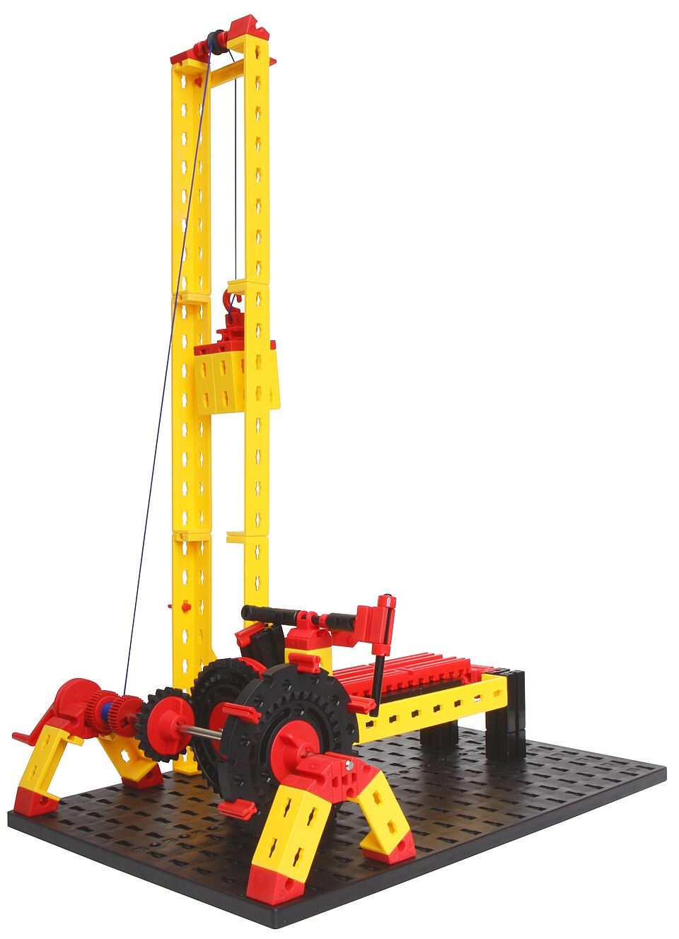 Fischertechnik DaVinci Feilenhaumaschine