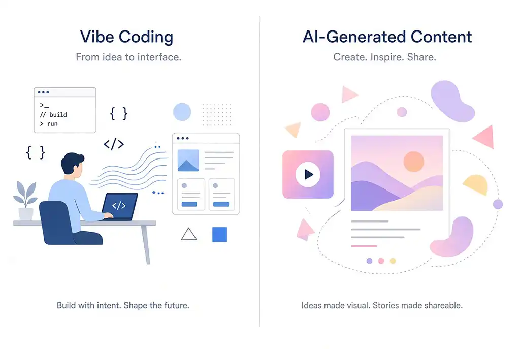 Vibe Coding vs. AIGC Vibe Coding vs. AIGC