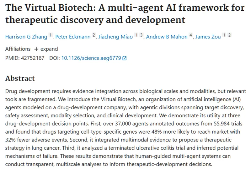 Virtual Biotech